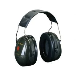 Protection Auditive 3M Casque Anti-bruit Serre-tête Vert PELTOR OPTIME II - H520A