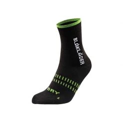 Sous Vêtements BLAKLADER Chaussettes DRY Noir/vert (Pack X2) - 2190