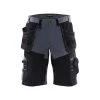 Short & Pantacourt BLAKLADER Short X1500 Coton Gris/noir - 1502 -Protection Habillement Soldes blaklader short x1500 coton gris noir 1502
