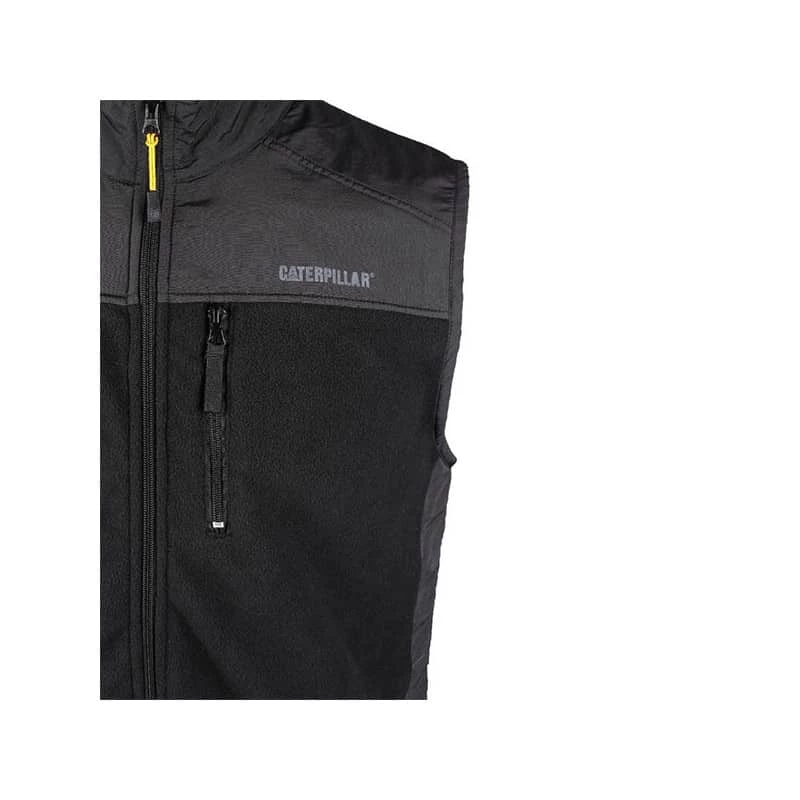 Gilet De Travail CATERPILLAR Gilet Polaire Sans Manches Noir Momentum - 1322033 4 Gilet De Travail CATERPILLAR Gilet Polaire Sans Manches Noir Momentum - 1322033 – Image 2