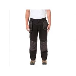 Pantalon De Travail CATERPILLAR Pantalon Noir/gris Cordura H20 Defender - 1810008