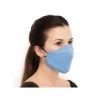 Protection Respiratoire Creyconfe W&W Masque Lavable Microfibre Adulte - Bleu Clair -Protection Habillement Soldes creyconfe ww masque lavable microfibre adulte bleu clair