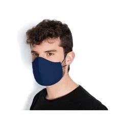 Protection Respiratoire Creyconfe W&W Masque Lavable Microfibre Adulte - Bleu Marine