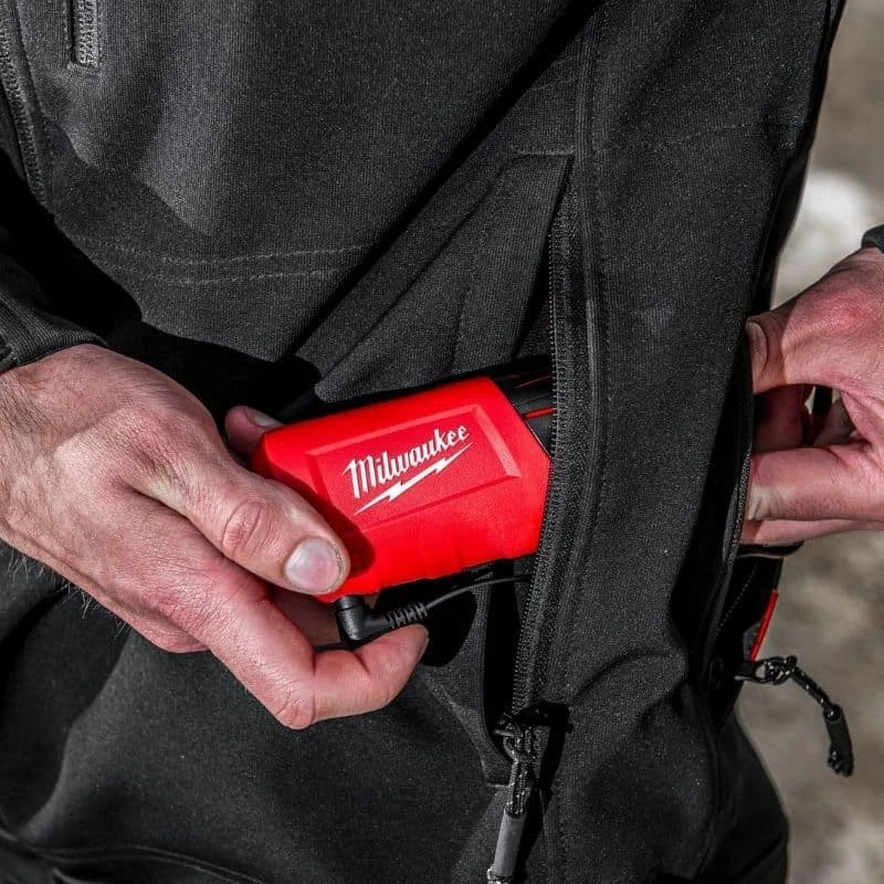 Veste & Blouson MILWAUKEE Blouson Chauffant 12V Solo M12 HJ BL5-0 / HJ GREY5-0 5 Veste & Blouson MILWAUKEE Blouson Chauffant 12V Solo M12 HJ BL5-0 / HJ GREY5-0 – Image 3