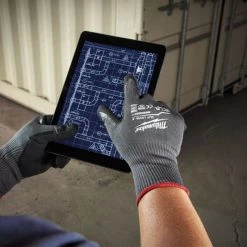 Gants De Protection MILWAUKEE Paire De Gants Anti-coupure Niveau 5/E - 493247142 -Protection Habillement Soldes milwaukee paire de gants anti coupure niveau 5 493247142 2