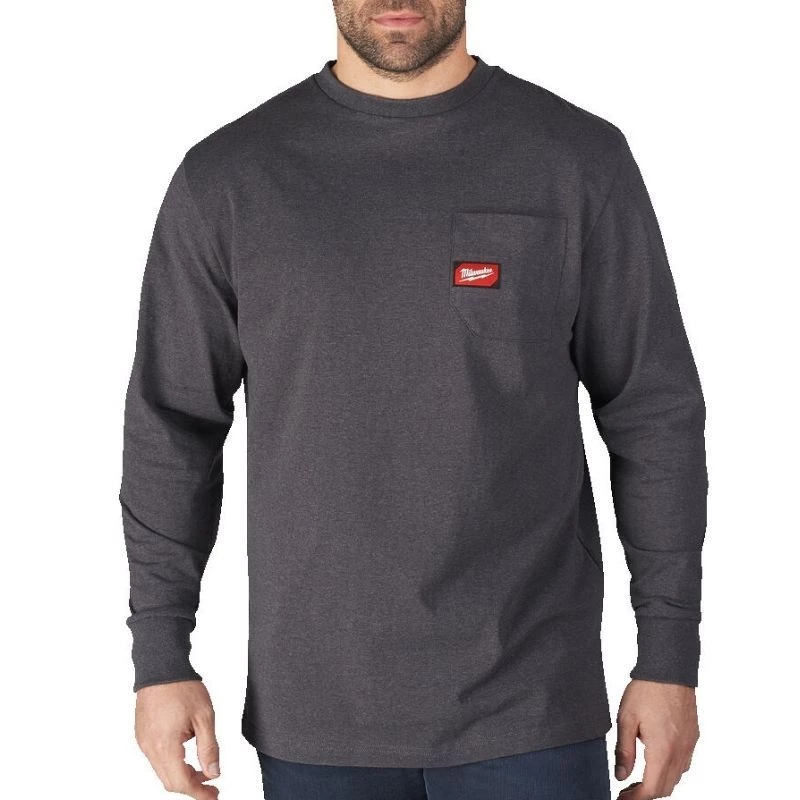 T-Shirt, Polo & Chemise MILWAUKEE T-shirt Homme Manches Longues - WTLSG 4 T-Shirt, Polo & Chemise MILWAUKEE T-shirt Homme Manches Longues - WTLSG – Image 2