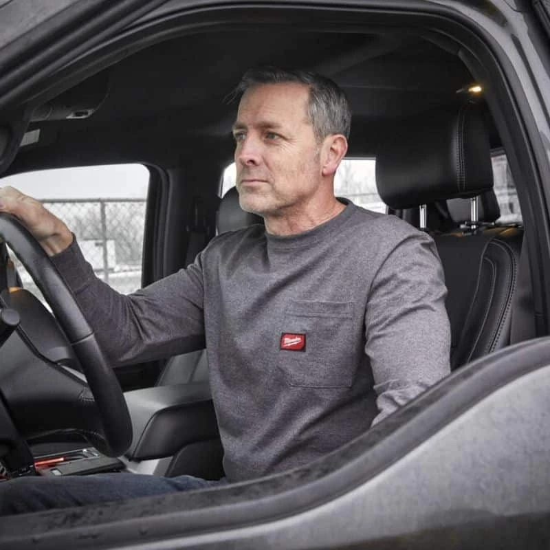 T-Shirt, Polo & Chemise MILWAUKEE T-shirt Homme Manches Longues - WTLSG 7 T-Shirt, Polo & Chemise MILWAUKEE T-shirt Homme Manches Longues - WTLSG – Image 5