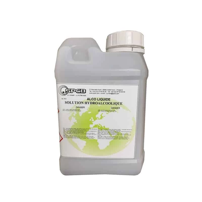 Produit D'hygiène SPCB Solution Hydro Alcoolique - Bidon 1 Litre 3 Produit D'hygiène SPCB Solution Hydro Alcoolique - Bidon 1 Litre